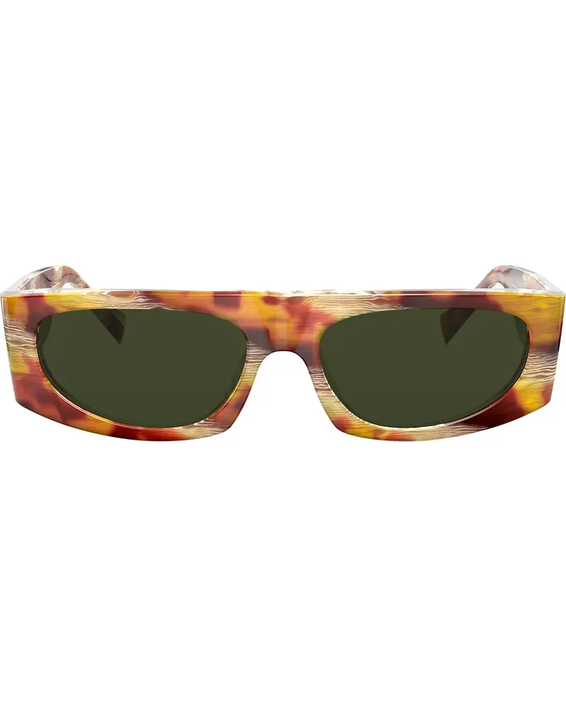 Alain Mikli Sonnenbrille in Hornoptik - Gelb Gelb