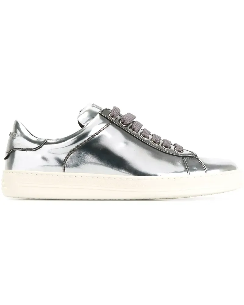 Tom Ford Sneakers im Metallic-Look Metallic