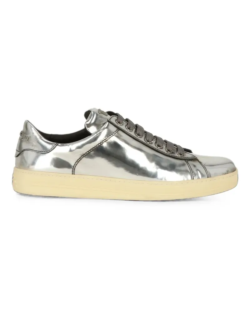 Tom Ford Sneakers im Metallic-Look Metallic
