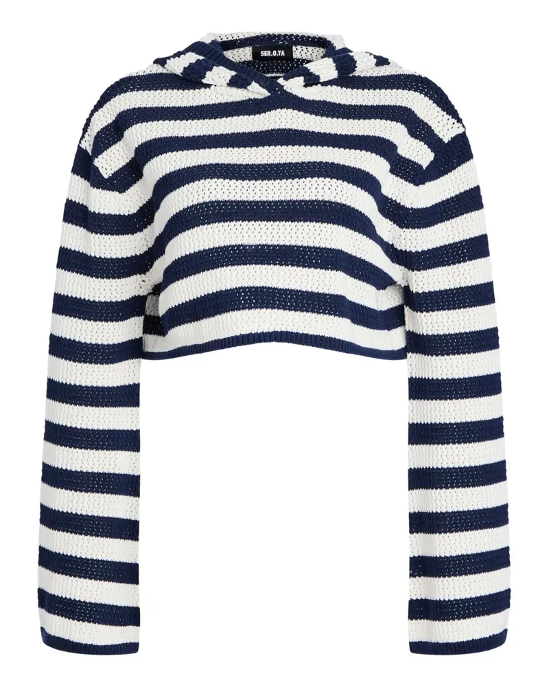 SER.O.YA Flyn Hoodie - Blau Blau