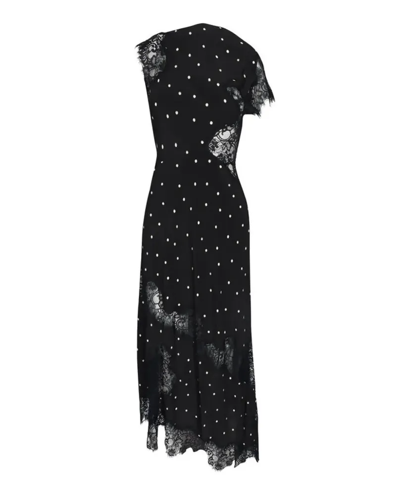 A.L.C. polka dot lace dress - Schwarz Schwarz
