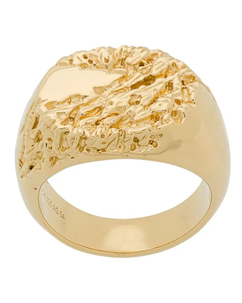 Maria Black Rock' Siegelring - Gold Gold