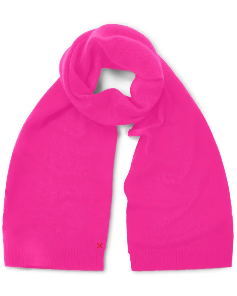 Chinti & Parker Schal mit Ziernähten - Rosa Rosa