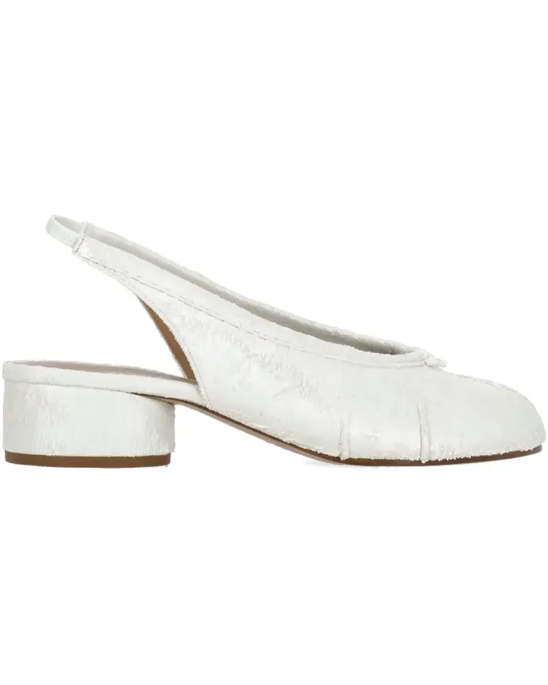 Maison Margiela Tabi' Ballerinas - Weiß Weiß