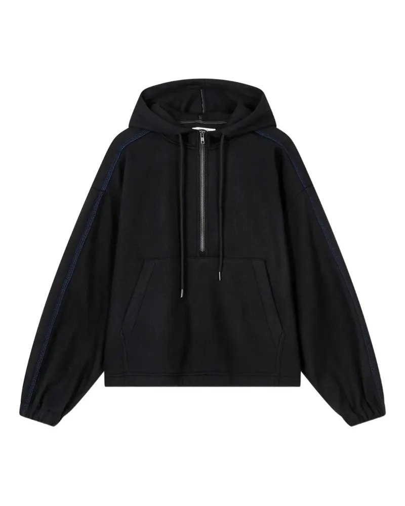 STUDIO TOMBOY Hoodie mit Reißverschluss - Schwarz Schwarz