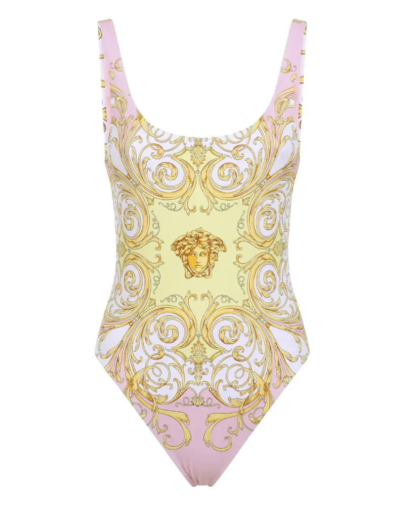 Versace Medusa baroque swimsuit - Rosa Rosa