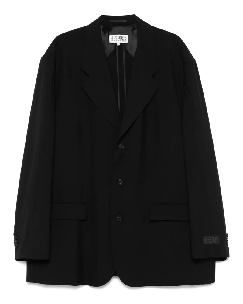 Maison Margiela Klassisches Sakko - Schwarz Schwarz
