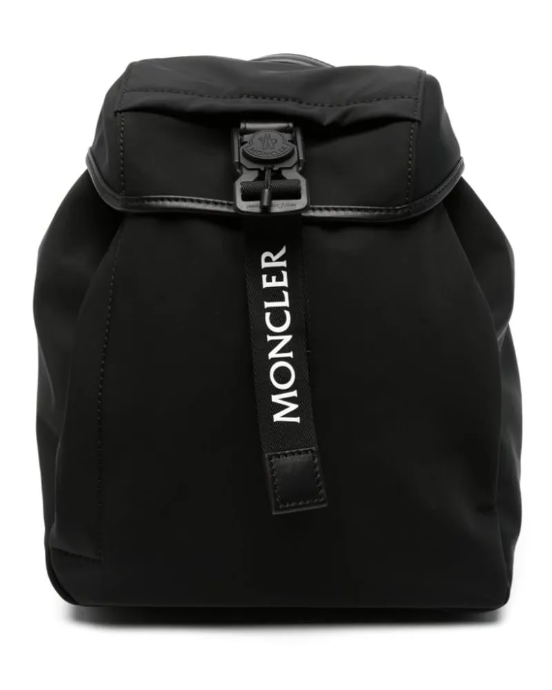 Moncler Trick Rucksack mit Kordelzug - Schwarz Schwarz