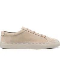 MOORER Sneakers aus Wildleder Nude