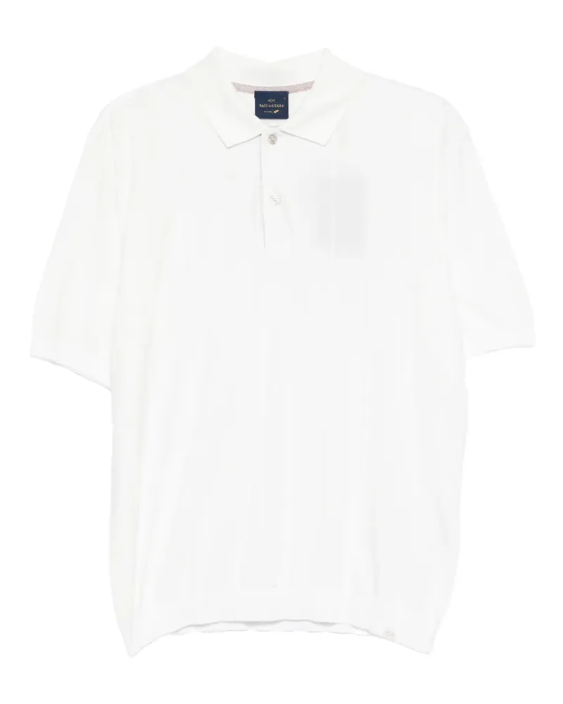 Paul & Shark Geknöpftes Poloshirt - Weiß Weiß
