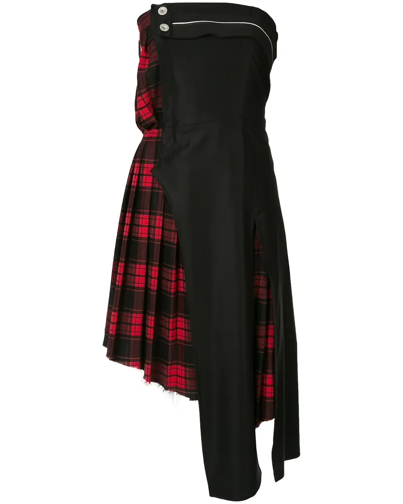 Unravel Kleid im Deconstructed-Look - Rot Rot