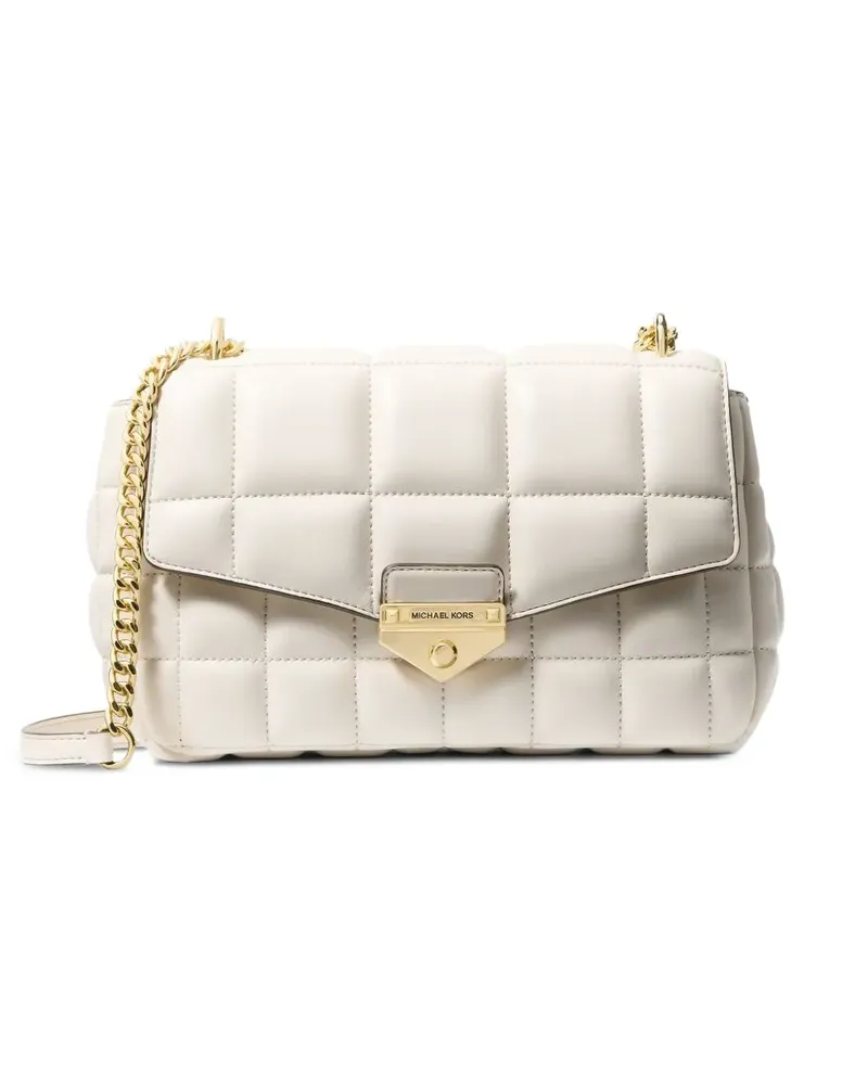 Michael Kors Gesteppte Soho Schultertasche - Nude Nude