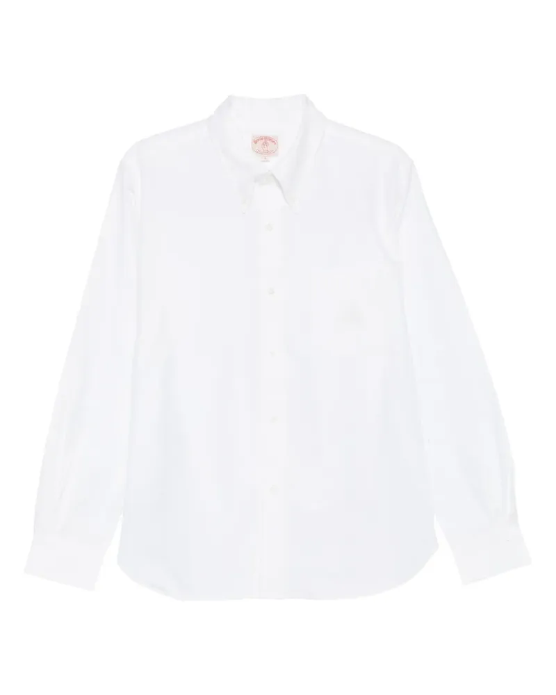 Brain Dead x Brooks Brothers buttoned long-sleeve shirt - Weiß Weiß