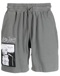 PLEASURES Sonic Youth Joggingshorts Grau