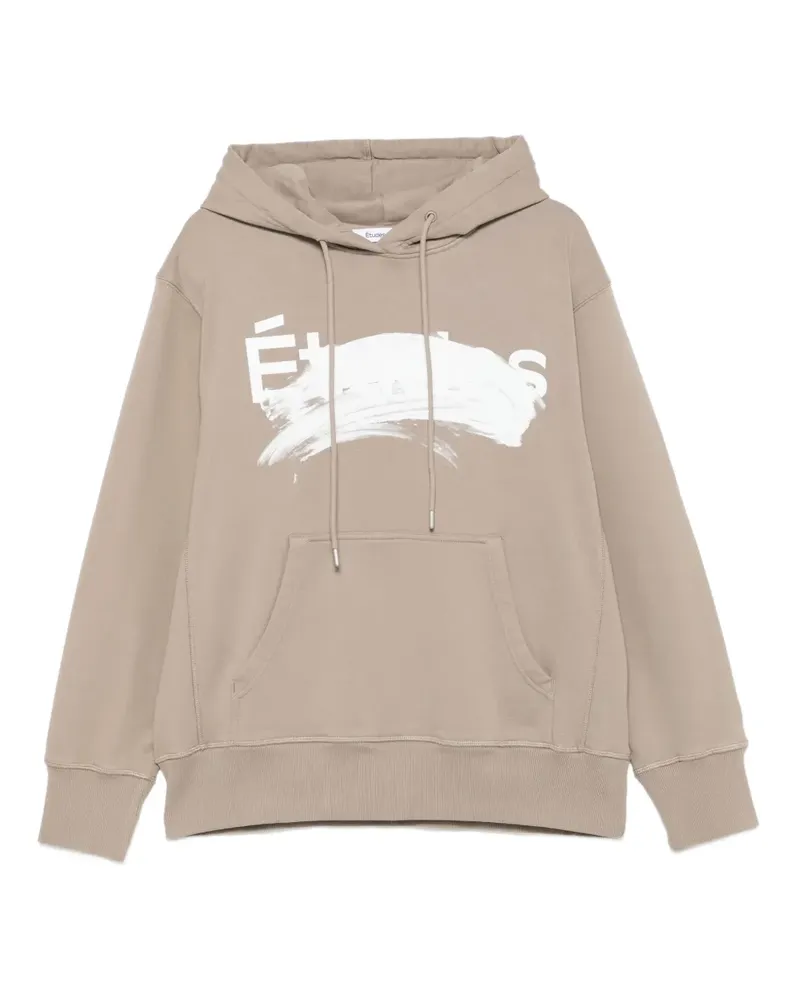 Études Studio Hoodie mit Farbklecks-Print - Braun Braun