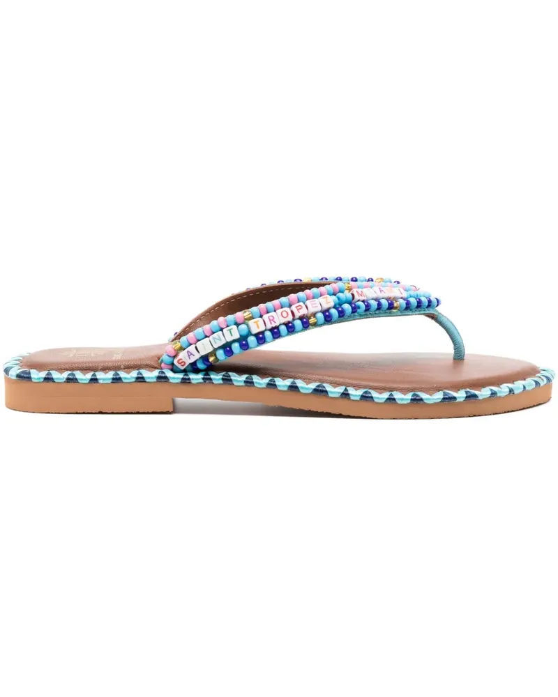 DE SIENA Resort Sandalen - Blau Blau