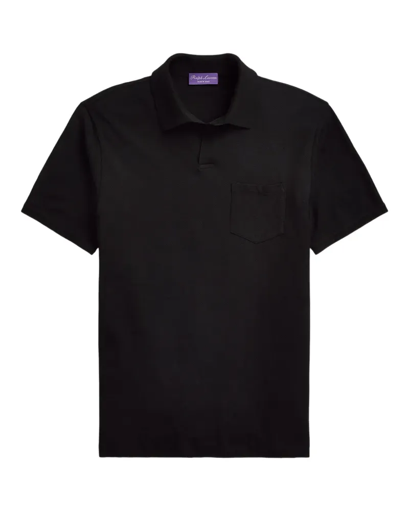 Ralph Lauren chest-pocket polo T-shirt - Schwarz Schwarz