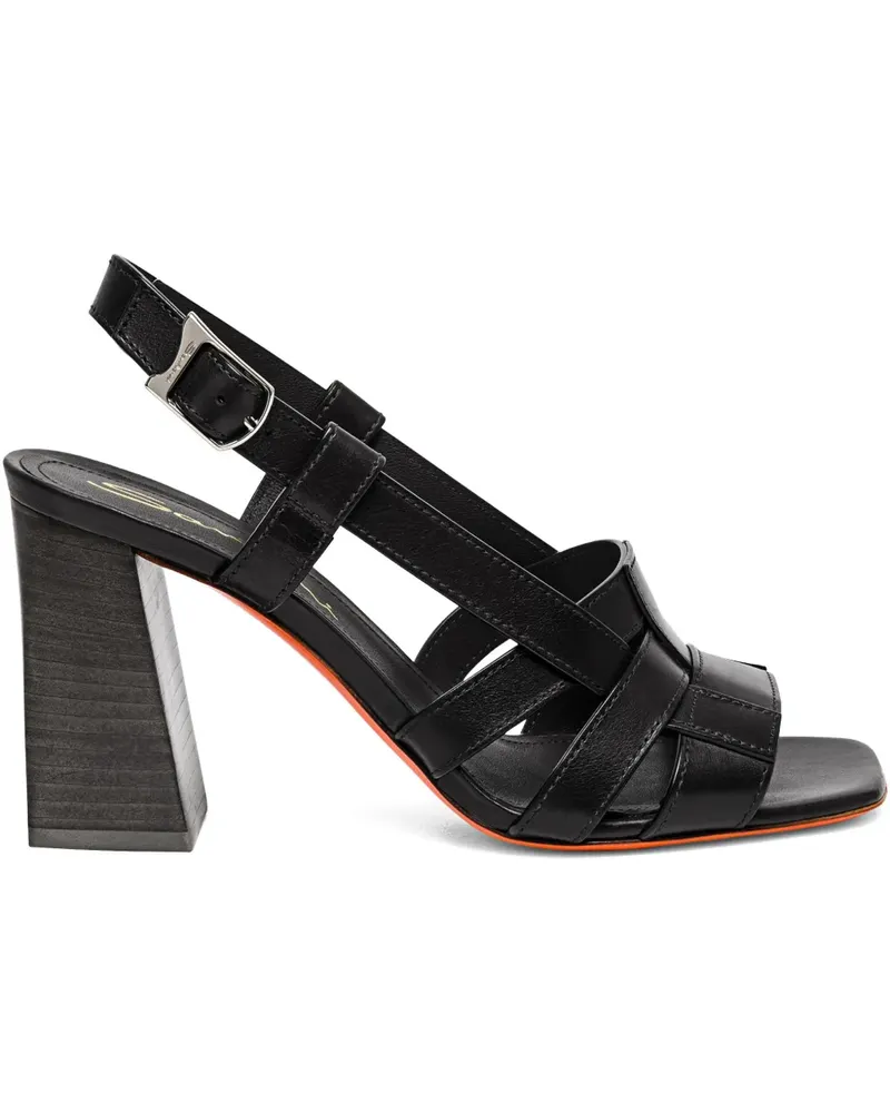 Santoni Beyond Sandalen - Schwarz Schwarz