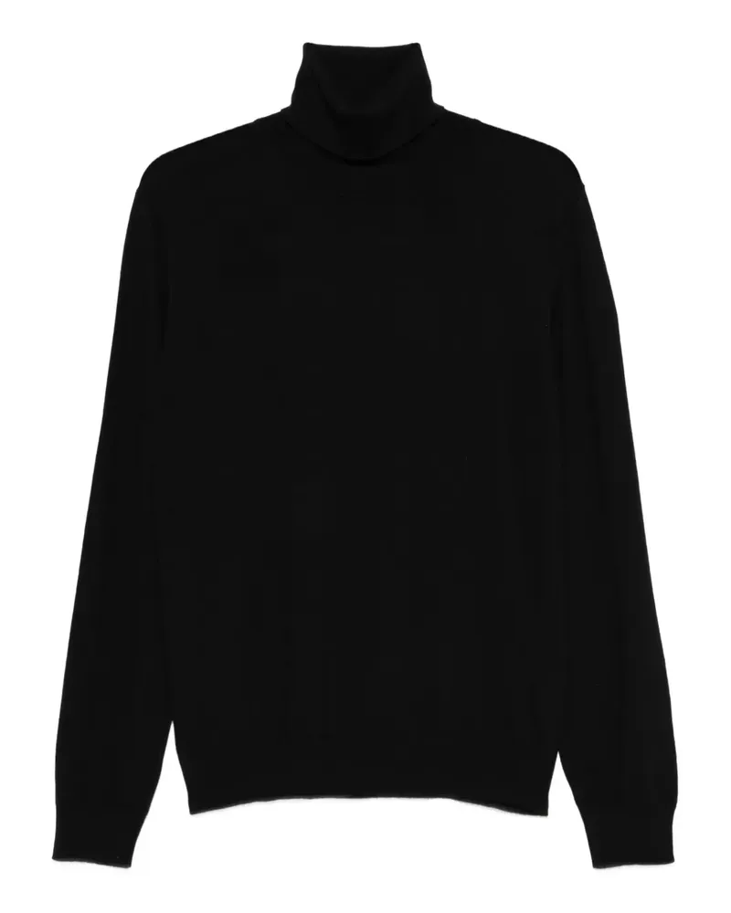Alpha Studio Pullover mit Rollkragen - Schwarz Schwarz