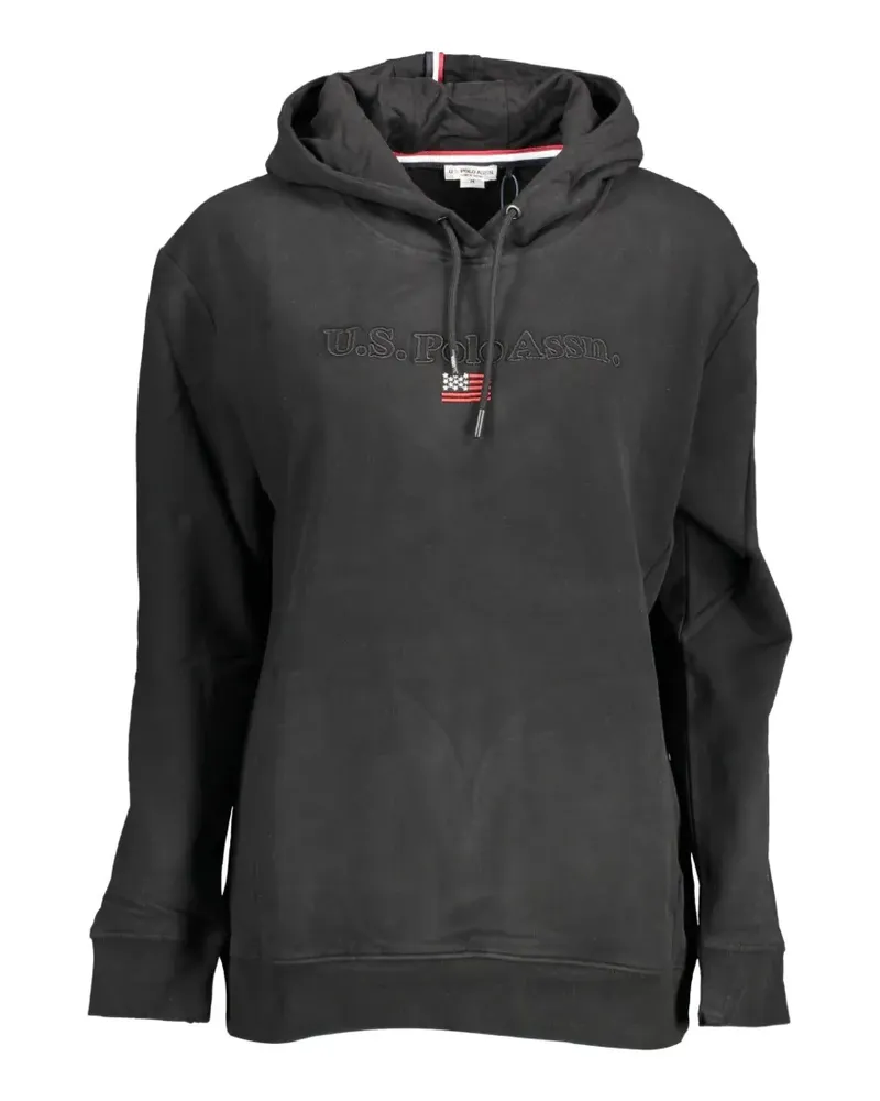 Ralph Lauren logo-embroidered hoodie - Schwarz Schwarz