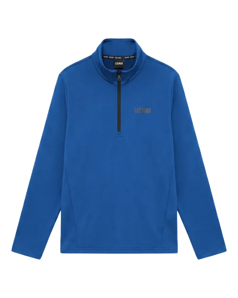 Colmar half-zip stretch fleece sweater - Blau Blau