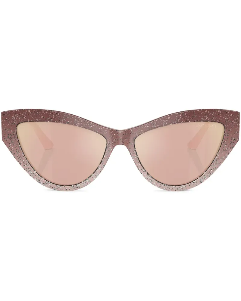 Jimmy Choo Sonnenbrille mit Cat-Eye-Gestell - Rosa Rosa