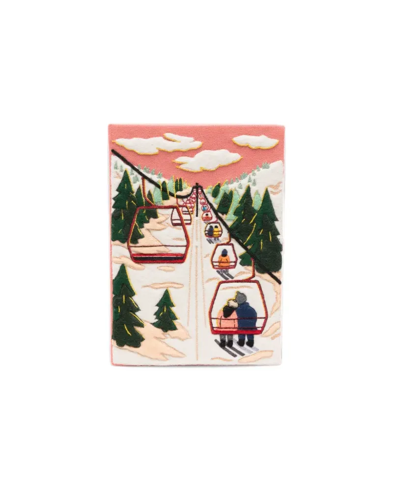 Olympia Le-Tan Ski Lift (Strapped) bag - Nude Nude