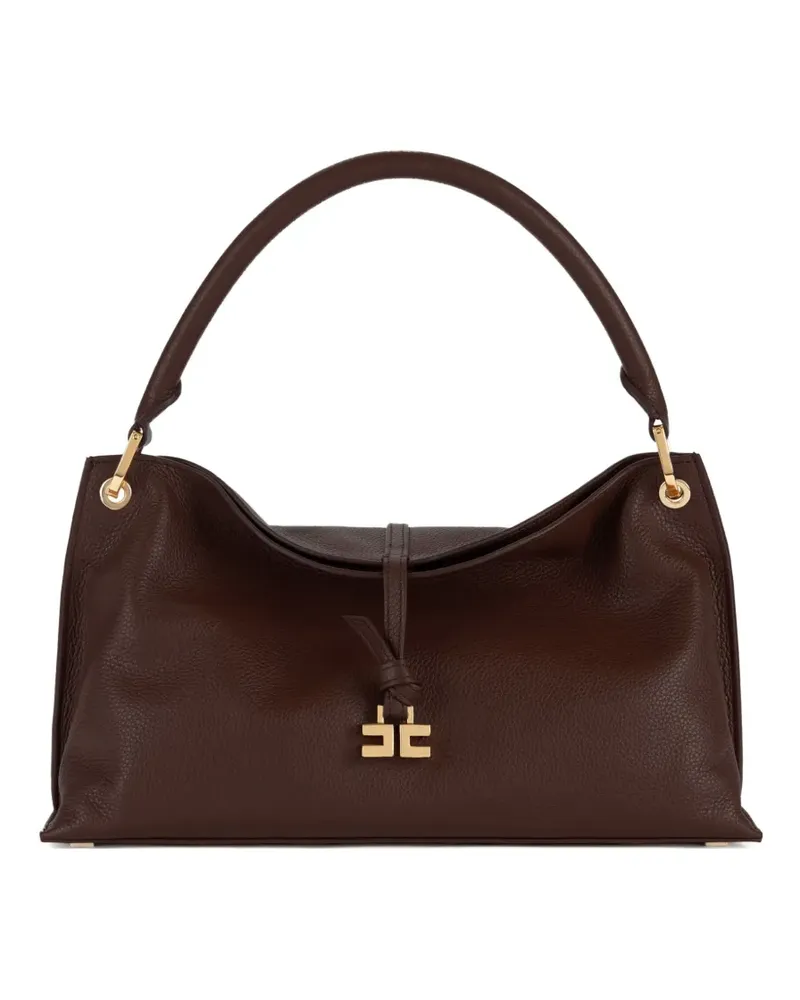 Elisabetta Franchi Mittelgroßer Boulevard Tote Bag - Braun Braun