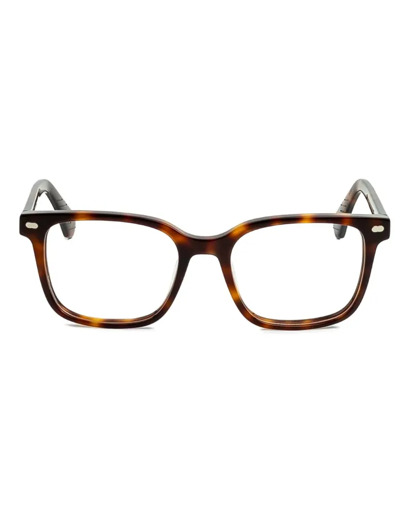 EPOS Briggs Sonnenbrille mit eckigem Gestell - Braun Braun