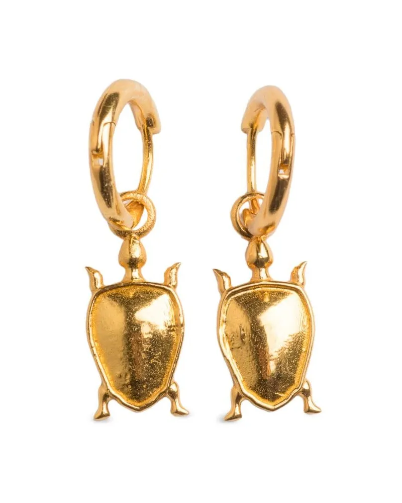 Natia X Lako Tiny Turtle Creolen - Gold Gold