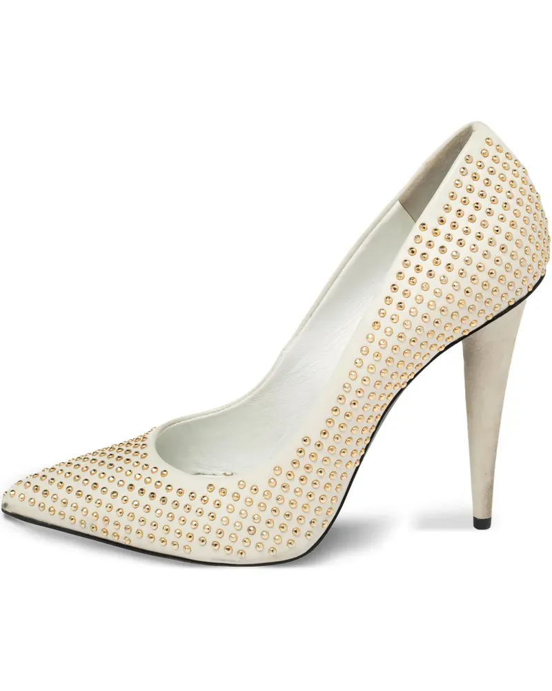 Giuseppe Zanotti Pre-owned Spitze Pumps mit Nieten 110mm - Nude Nude