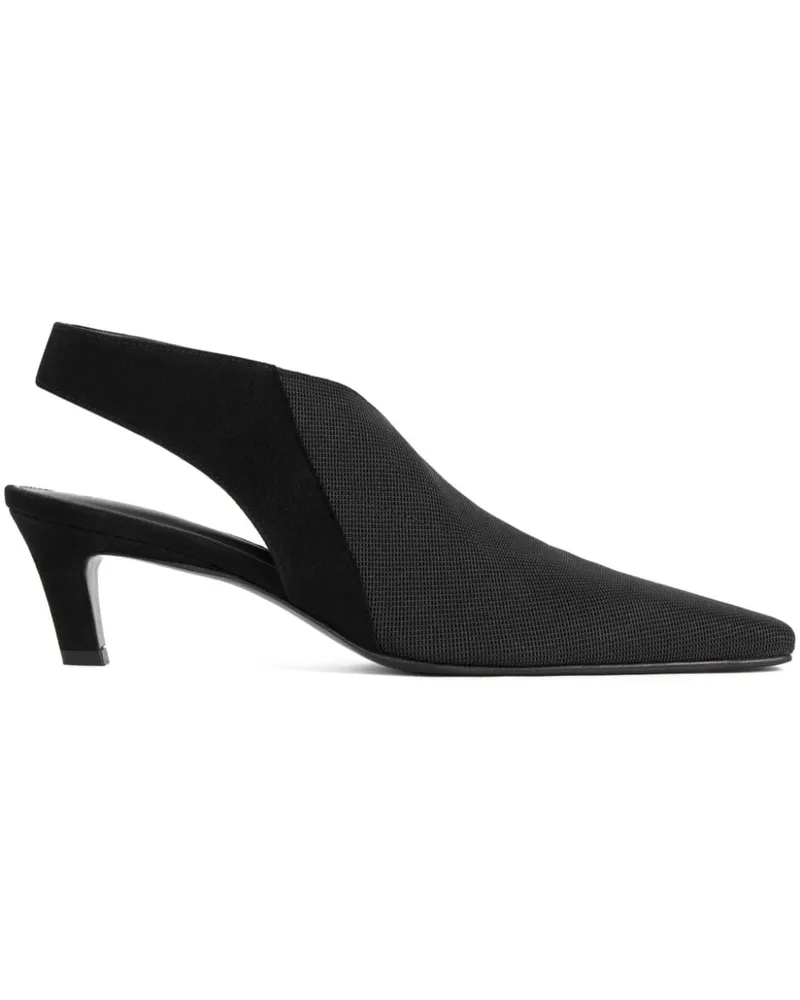 Totême Pumps aus Wildleder 50mm - Schwarz Schwarz