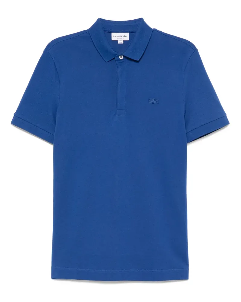 Lacoste Poloshirt mit Logo-Applikation - Blau Blau