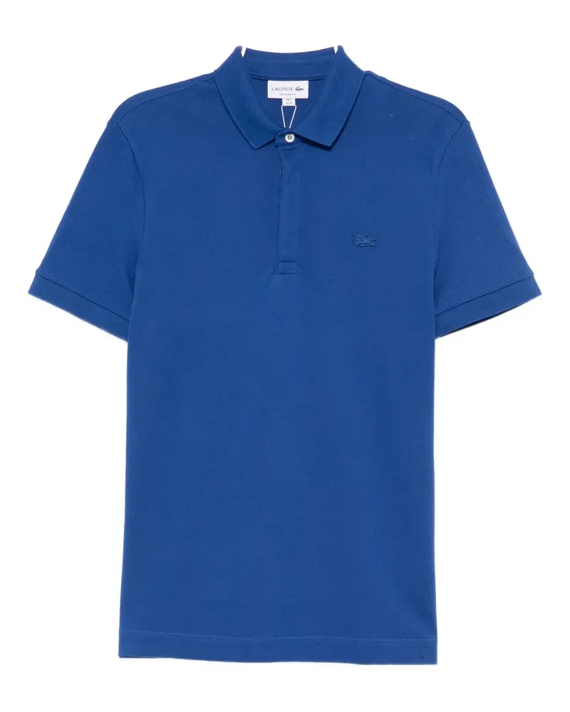 Lacoste Poloshirt mit Logo-Applikation - Blau Blau