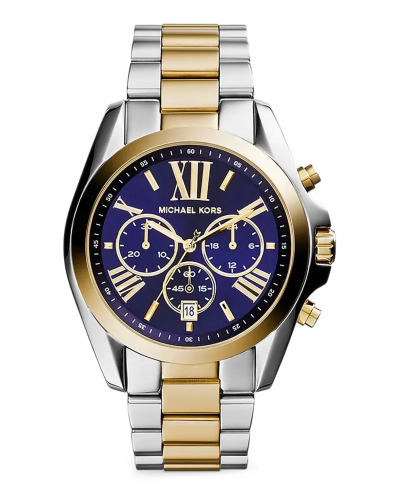 Michael Kors round-shape 43mm watch - Blau Blau