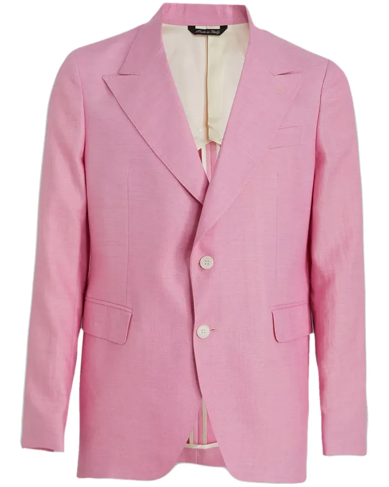 Brian Dales Einreihiges Sakko - Rosa Rosa