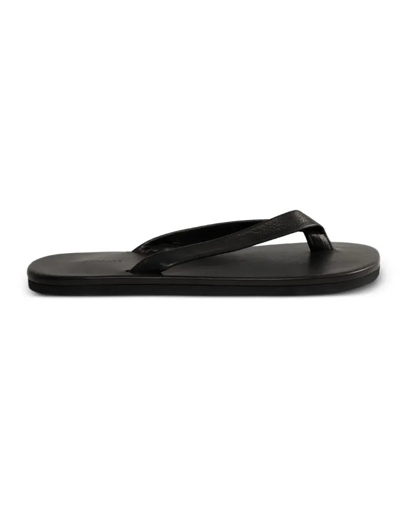 AURALEE soft leather sandals - Schwarz Schwarz