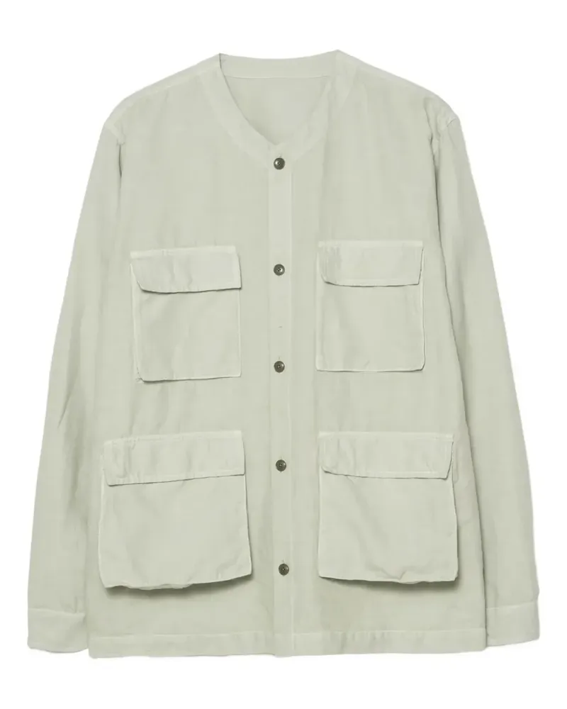 maharishi Hemd im Utility-Look - Grün Grün