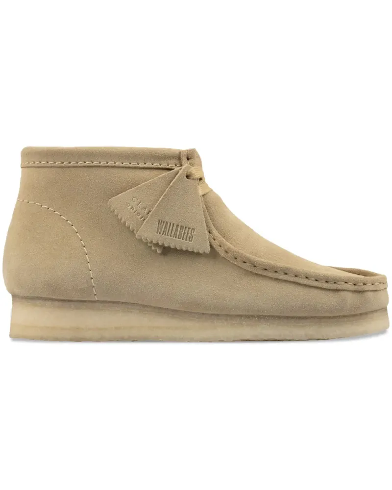 Clarks Wallabee "Nubuck" Desert-Boots - Braun Braun