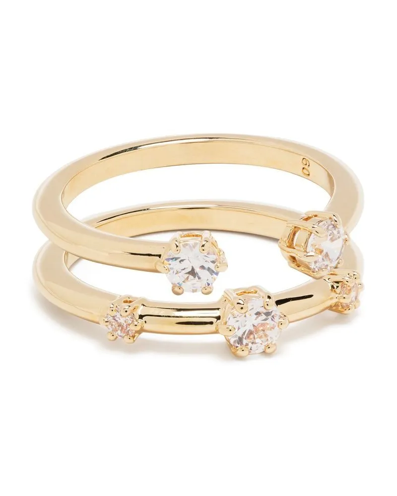 Swarovski Contella Ring-Set - Gold Gold