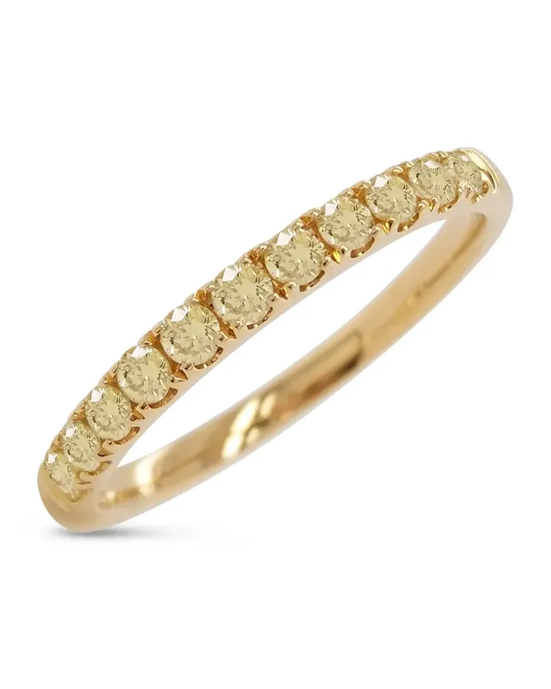 HYT Jewelry 18kt Gelbgoldring mit Diamanten Gelb