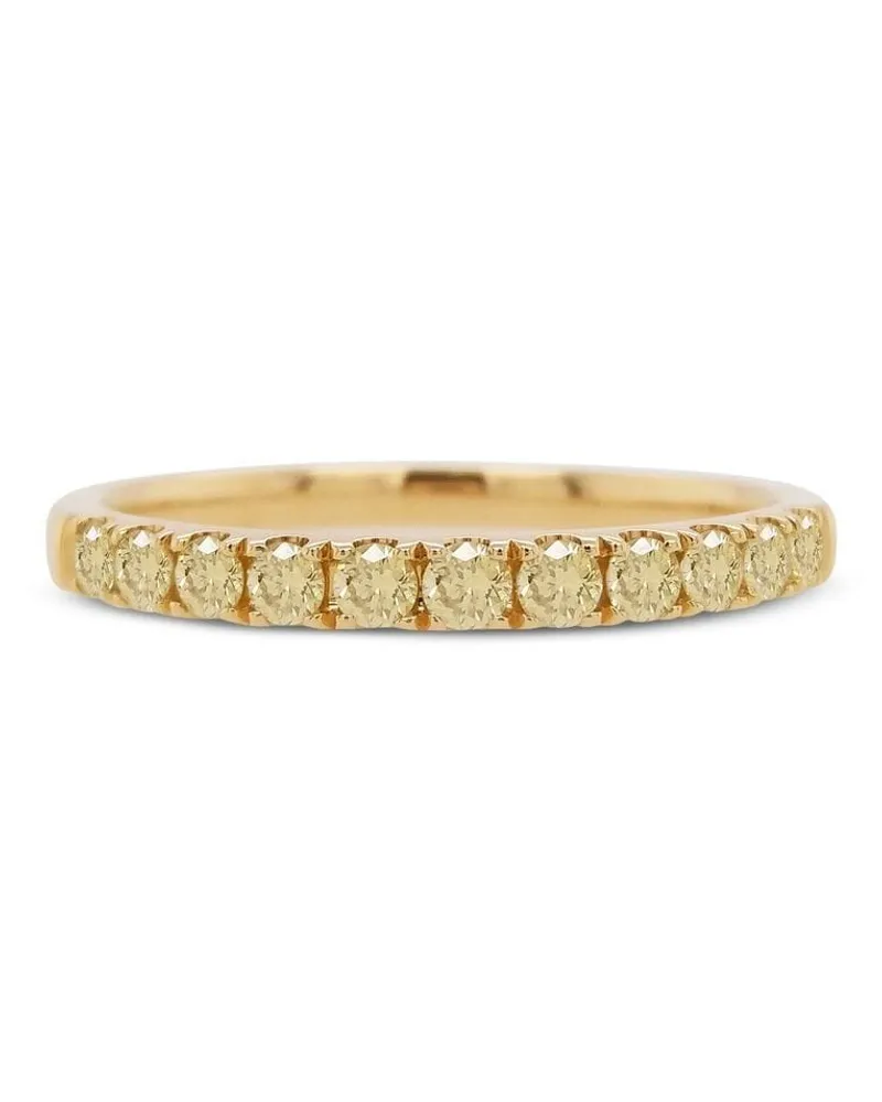 HYT Jewelry 18kt Gelbgoldring mit Diamanten Gelb