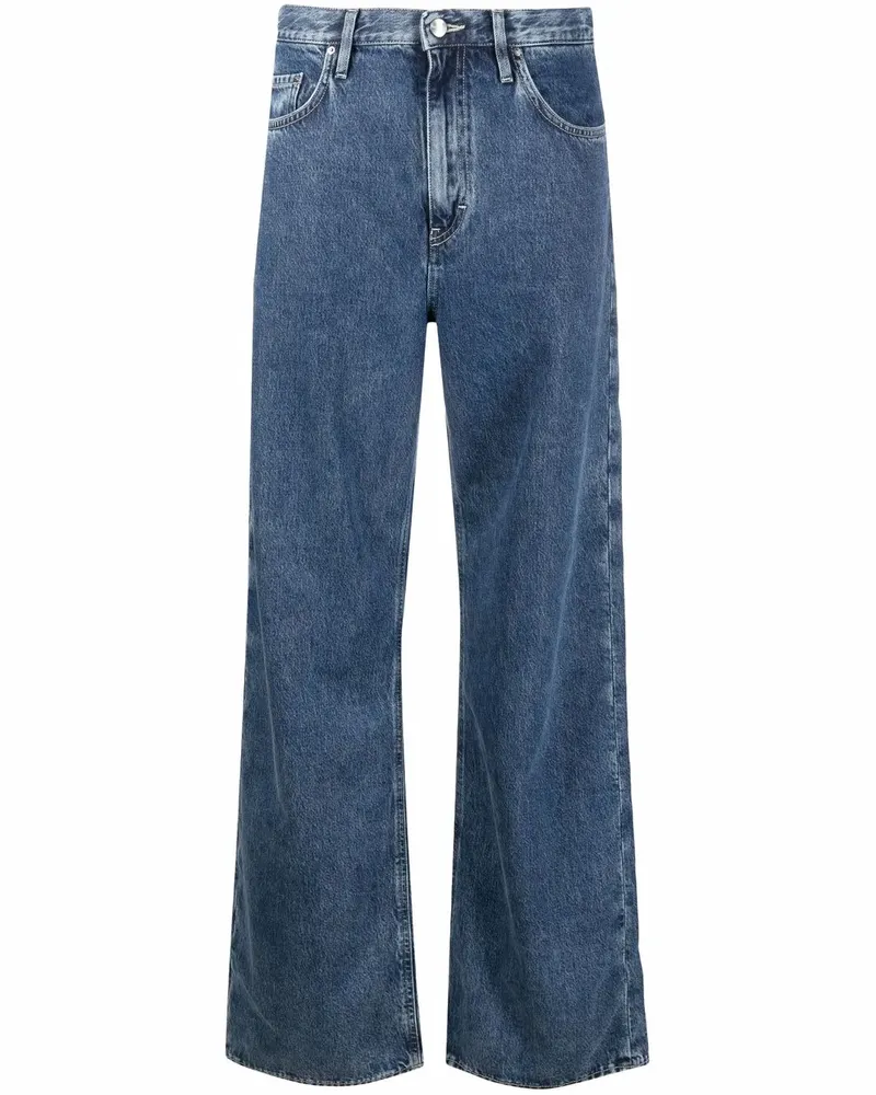 Haikure Jeans mit geradem Bein - Blau Blau