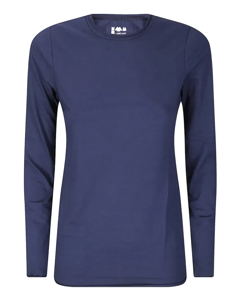 LABO.ART Renalong-sleeve T-shirt - Blau Blau
