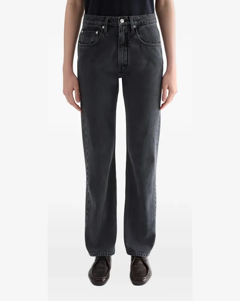 Jil Sander Jeans mit Gürtelschlaufen - Grau Grau