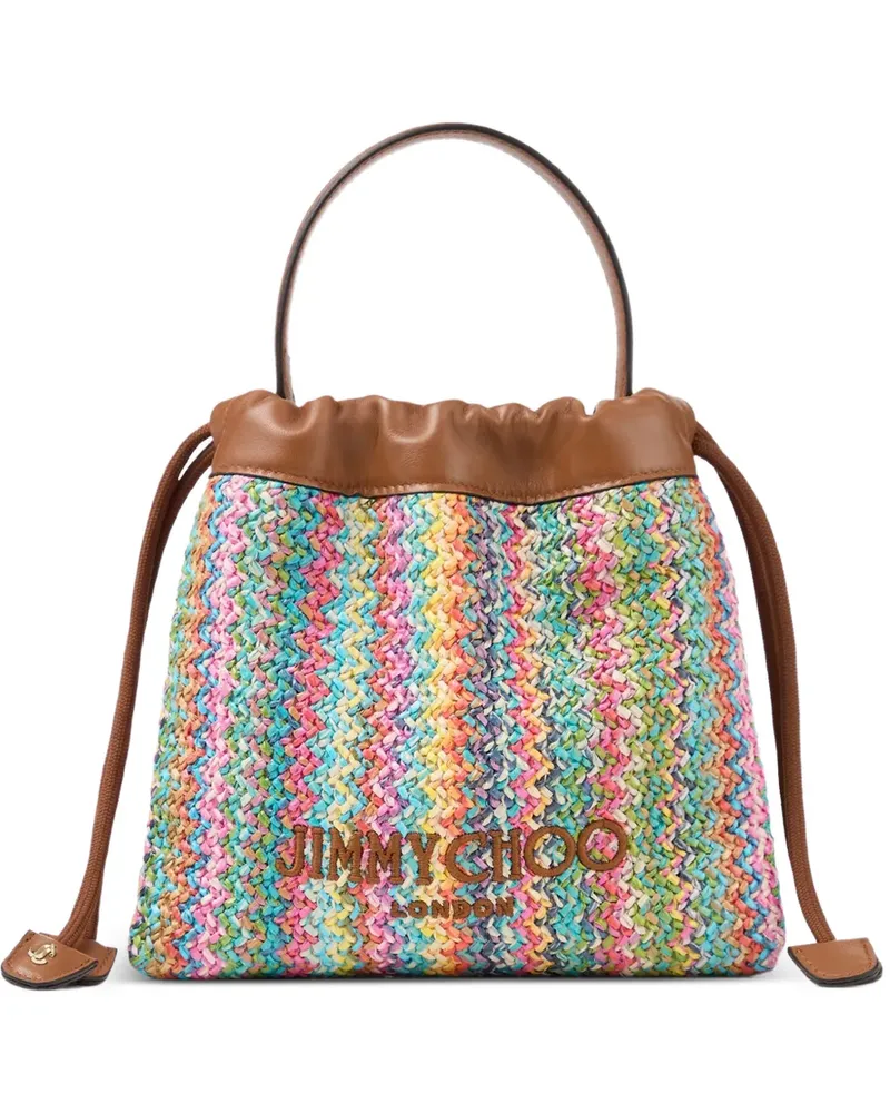 Jimmy Choo Handtasche mit Kordelzug - Braun Braun