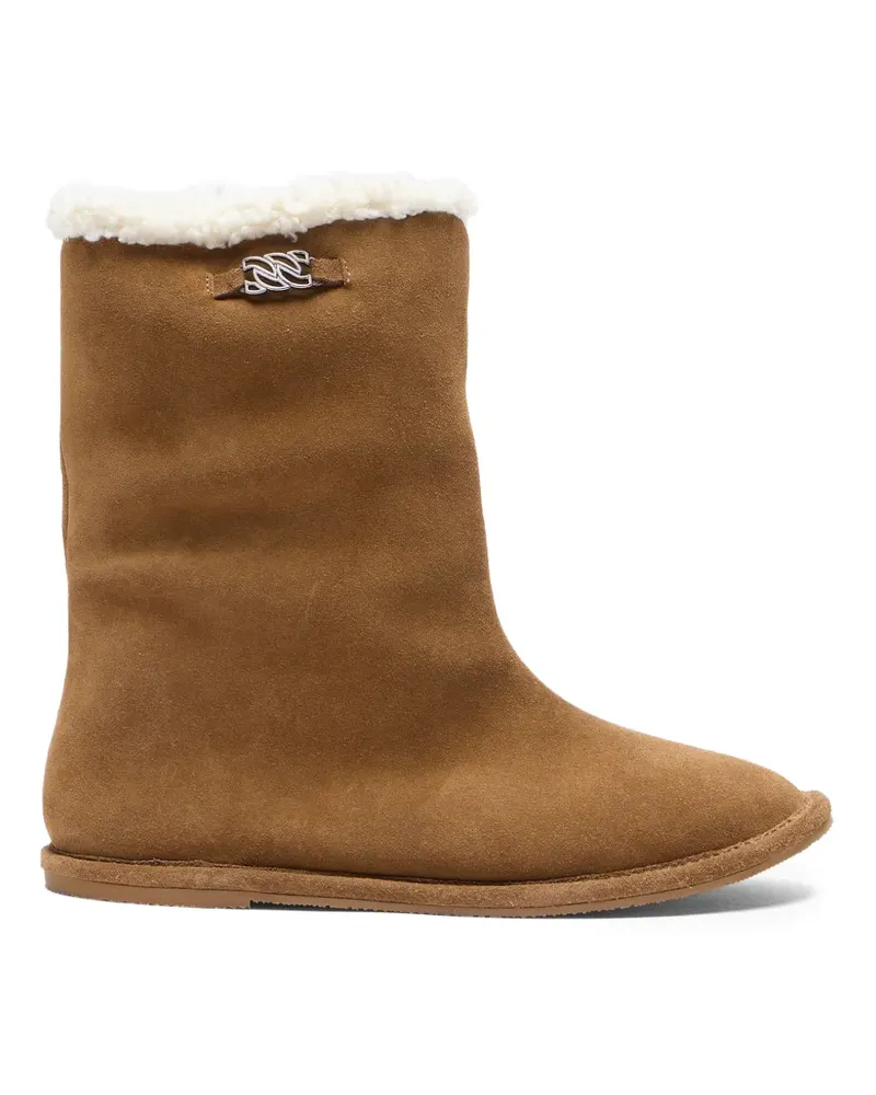 Casadei Stiefeletten aus Wildleder - Braun Braun