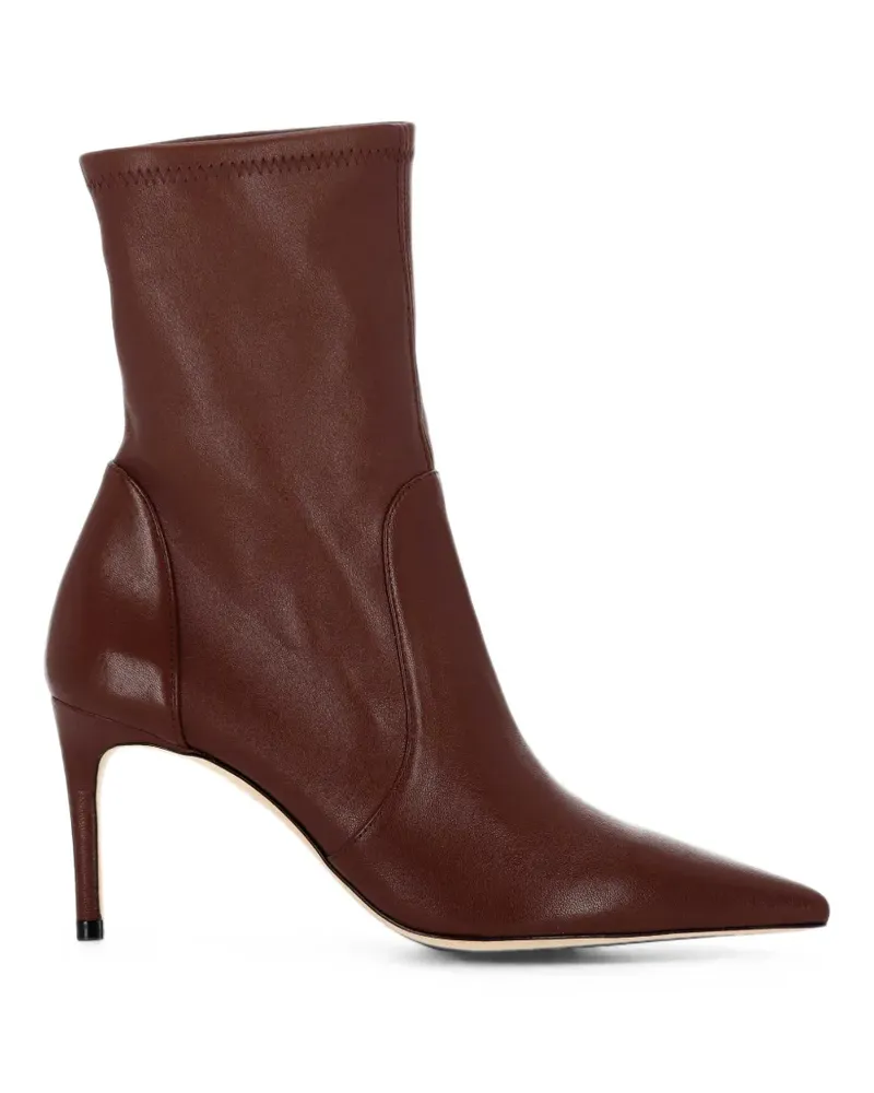 Stuart Weitzman Stuart Power Bootie Stiefeletten 75mm - Braun Braun