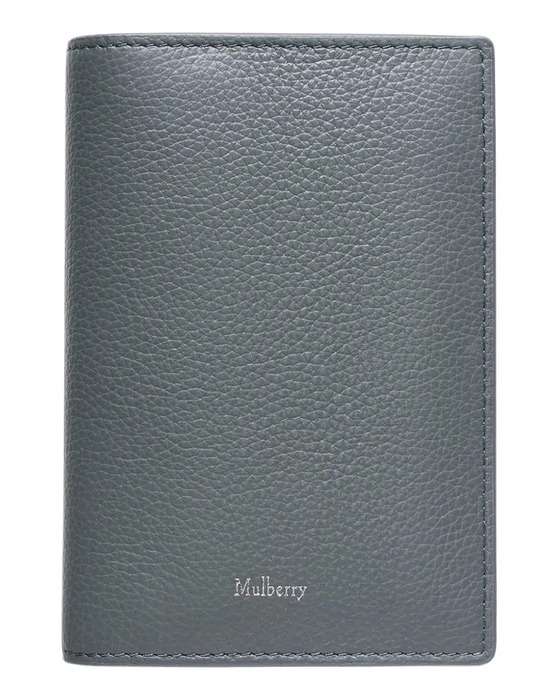 Mulberry grainy leather cardholder - Grau Grau