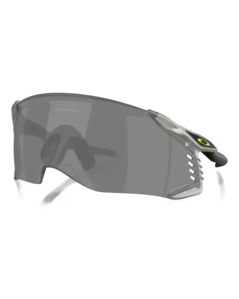 Oakley shield geometric sunglasses - Schwarz Schwarz